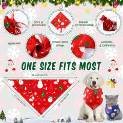 Ylinge winter-themed reversible bandana focuses on cozy, festive styling with durable materials