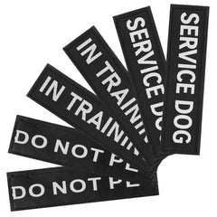 Ymapinc service dog patch 6pack ready for use on harnesses