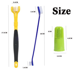 YMCCOOL triple-head brush head angle demonstrates efficient back-teeth cleaning