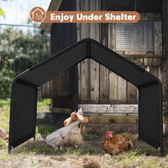 Yokaniwa Sun Shield pet shelter-420d-cover shows UV protection and water resistance.