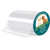 Yongjoy door-protector-adhesive-clear shows near-invisible protection against pet scratches for doors