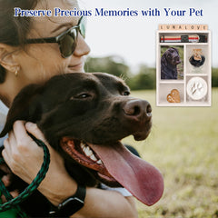 Yongvelin pet memorial shadow box inside layout highlights customizable keepsakes.