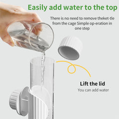 YOOSO WING top-fill cap demonstrates leak-proof, mess-free refills