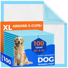 YOPETKI dog pads 28x34 pack close-up for home potty training