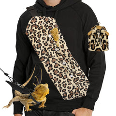 Yosadol dragón-barbudo portador-leopardo, transporte cómodo y seguro para salidas.