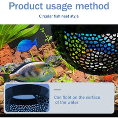 YOSMAKIY black aquarium toy closeup showcases durable non-toxic design