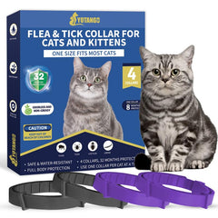 YOTANGO flea collar for cats is waterproof for rainy-day wear and outdoor adventures.
