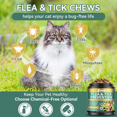 YOTANGO flea treatment chews promote healthier skin and glossy coat.