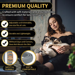 YOTANGO waterproof flea collar—reliable wear through baths and rain.