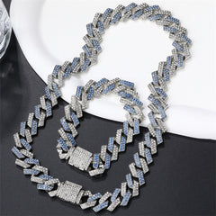 YOUALSO blue dog collar crystal detail highlights bling charm for photos.