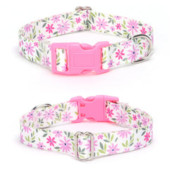 YOUALSO large dog collar nylon close-up showing soft, durable material for daily walks