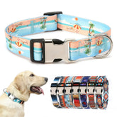 YOUALSO soft-durable dog collar with metal buckle for everyday walks.