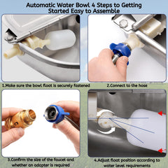 YOUEON drain-hole design makes cleaning quick and easy.