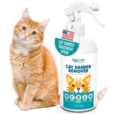 YourHealthyHome Cat Dander Remover bottle ready for quick application and allergen reduction
