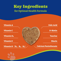 YoYoBay Dog Multivitamin chews dog eating demonstrates tasty flavor and daily digestion support
