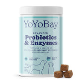 YoYoBay probiotics for dogs bottle offers convenient gut support.