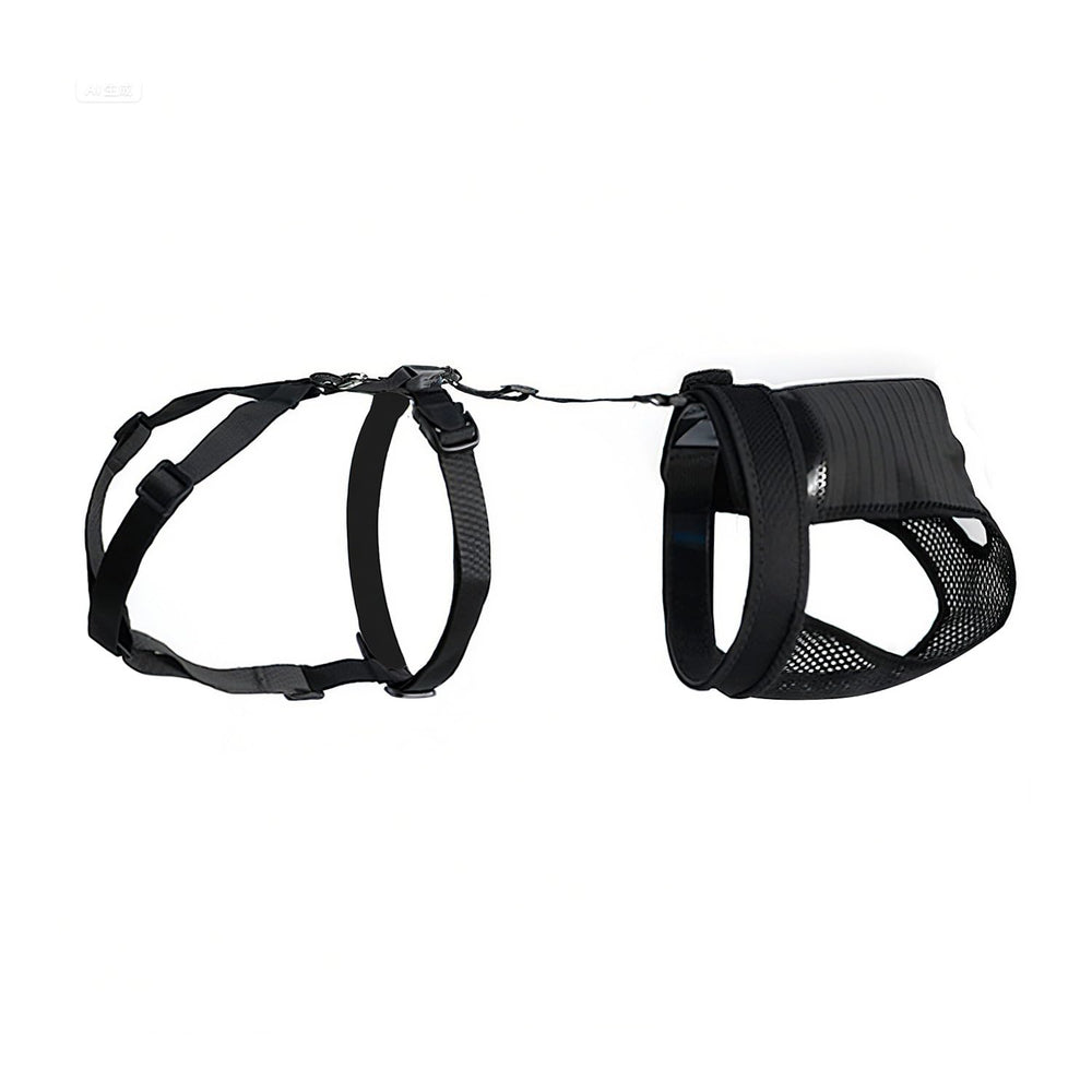yrenoer female dog heat pants with harness design keeps the pants secure during active play