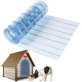 Ysglory dog door flap transparent front view showing clear entry for pets