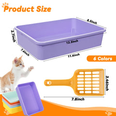 Ysglory litter box scoop included for quick, tidy cleans.