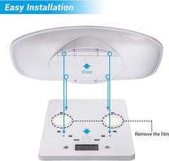 YTCYKJ puppy scale gram-oz switch enables unit flexibility for portions.