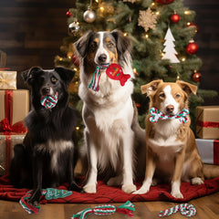 Yteseery Christmas tree squeaky toy excites dogs with fun sounds during play.