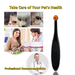 YTRUOYI pro brush ergonomic handle detail for precise control during grooming.