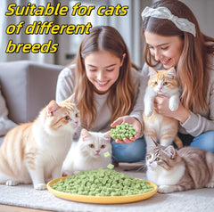 YTSKJ cat grass treat fish oil flavor appealing indoor cat snack