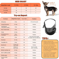 YUDODO Pet Sling Carrier safety hook closeup emphasizes escape prevention and peace of mind