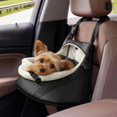 YUDODO small dog car seat front-view boost for safer rides