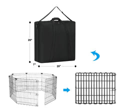 YUFYIG 24in dog playpen storage bag waterproof material protecting gear in wet weather
