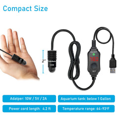 YukiHalu external controller beside heater demonstrates external temperature control
