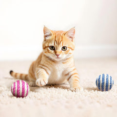 YULOYI color bell balls enhance visual stimulation during play.