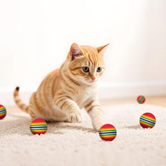 YULOYI pompoms offer soft textures ideal for playful batting.