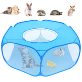 Yummy Sam playpen blue top-cover setup for quick indoor/outdoor use