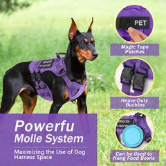 Yungaspy No Pull Tactical Harness molle-sides for accessories