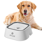YunoEntona no spill dog water bowl visual showing spill-proof design helps keep floors dry