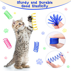 Yunsailing cat-spring-toy-size-5-5cm-diameter-2cm ideal for small paws.