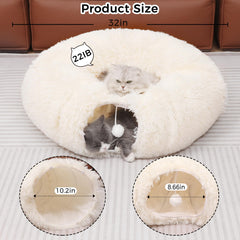 YUYAFN cat tunnel assembly pops up in seconds