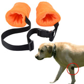 Protector de codo YUYUSO con forro polar para perros, protección suave al descansar.