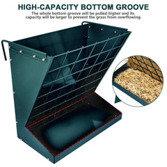 YXJSTO 4x4 hay mesh design minimizes spill and eases feeding
