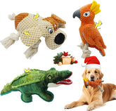 YZHDUXIU dog-squeaky-toys-set: fosters interactive play and bonding