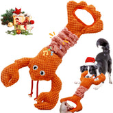 YZHDUXIU Tug of War Lobster Squeaky Toy — plush squeaker sparks interactive play.