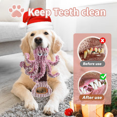 YZHDUXIU soft plush toy promotes teeth-friendly chewing and gum massage.