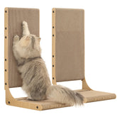 Zakkart 2-pack cat scratching board mounted on wall for durable furniture protection.