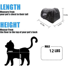 ZaneSun cat carrier with adjustable shoulder strap for hands-free, comfortable carrying.