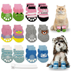 Zansens cat mittens pack with six patterns for stylish paw protection