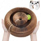 ZAULEY Kitty Cat Toy with magic organ and bell ball for engaging indoor play and stress relief