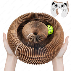 ZAULEY Kitty Cat Toy with magic organ and bell ball for engaging indoor play and stress relief