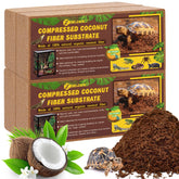 ZeeDix 4-pack coconut fiber substrate packaging ready for storage and terrarium bedding