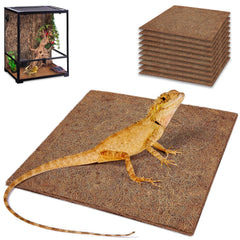 ZeeDix reptile carpet 12x12 pack mats for clean terrariums and easy maintenance